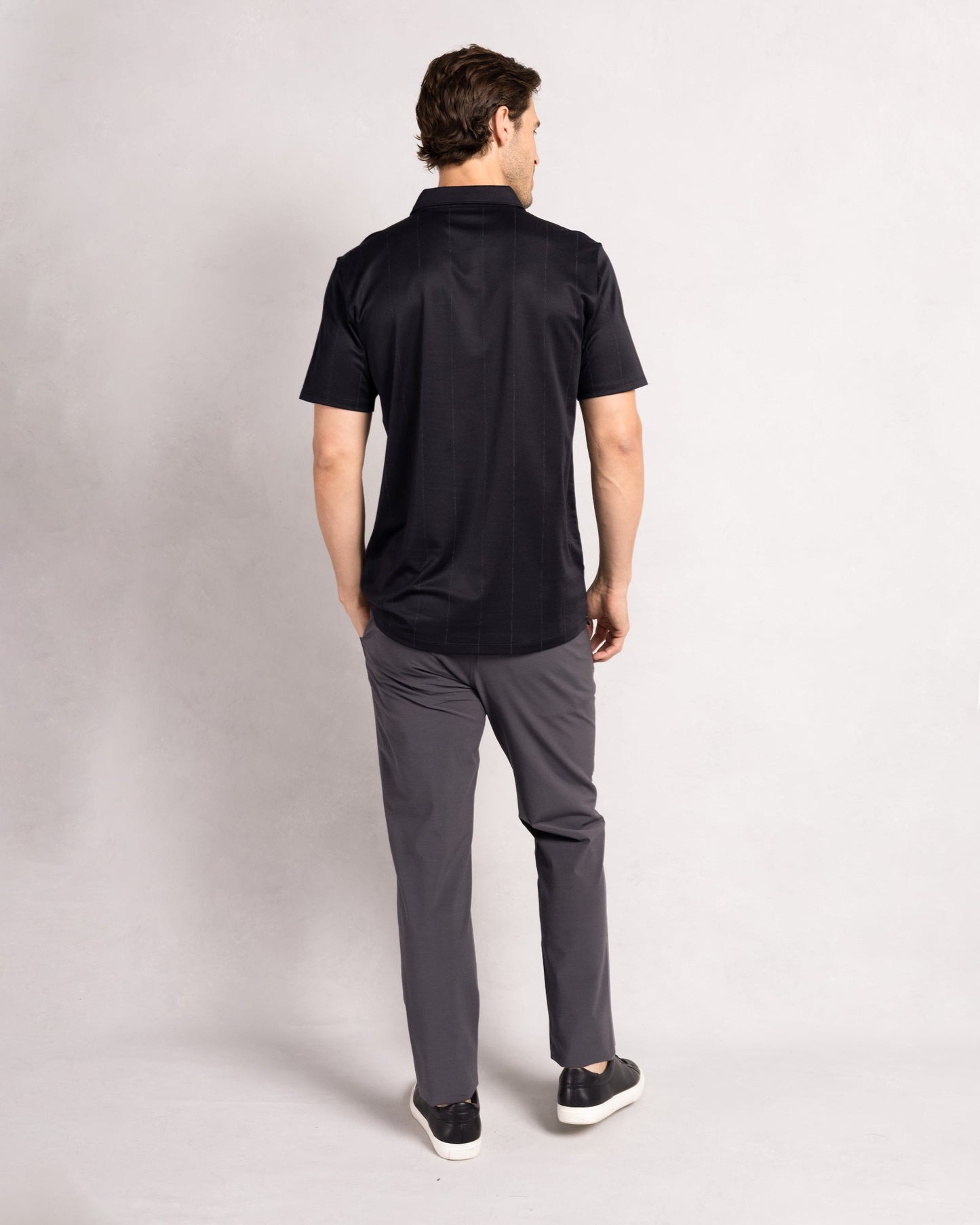 Pinstripe Polo