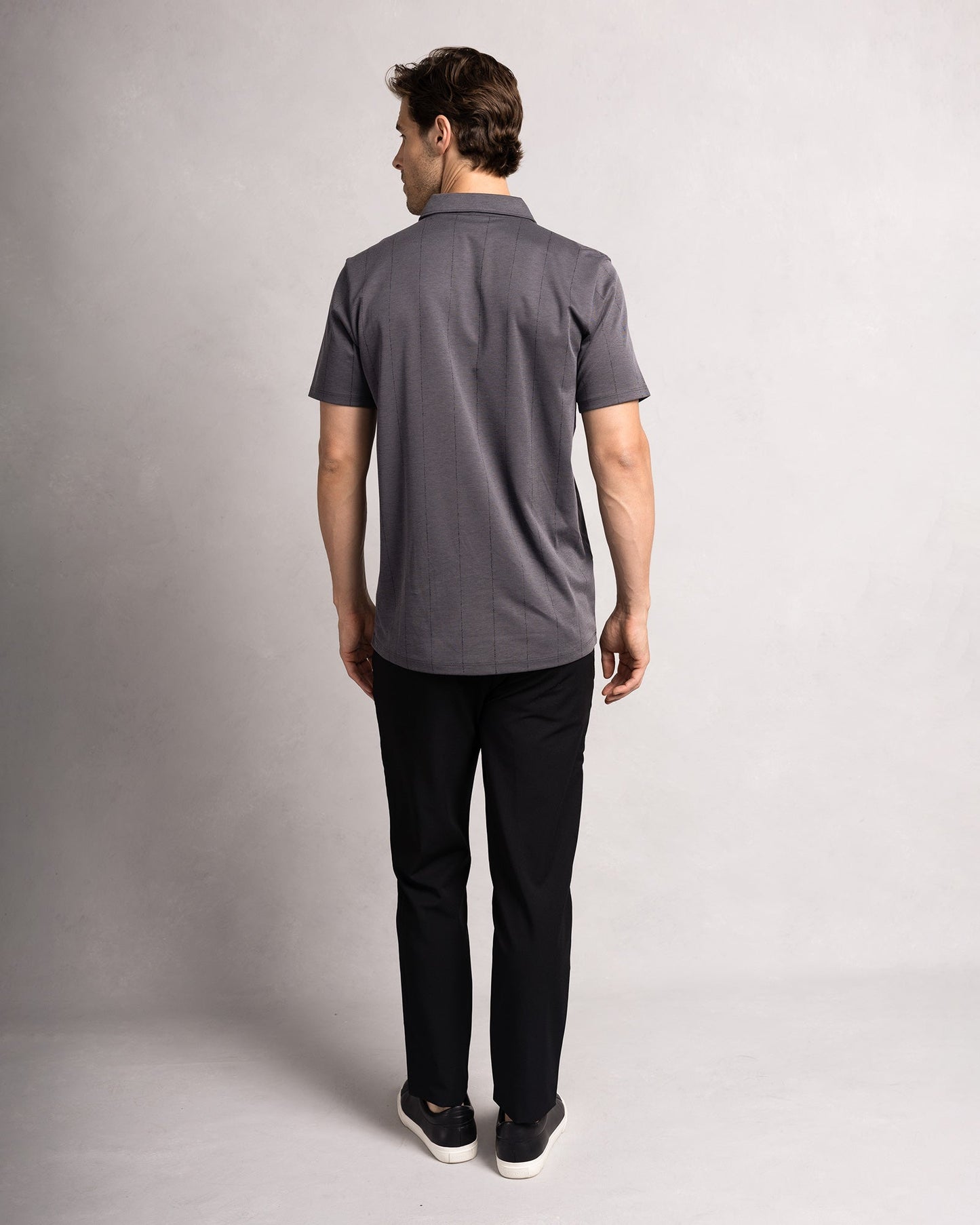 Pinstripe Polo