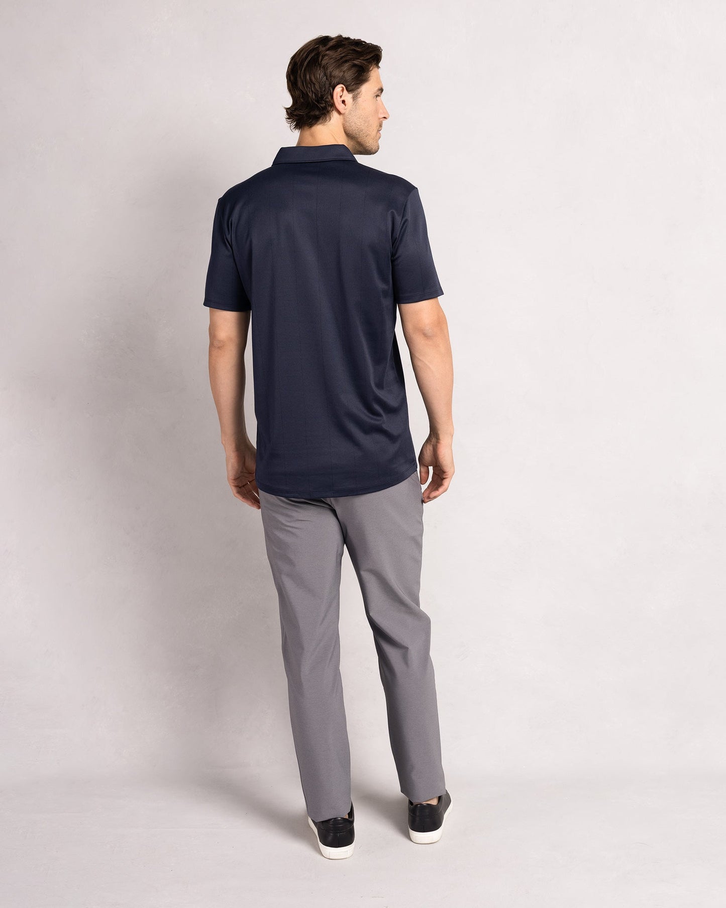Pinstripe Polo