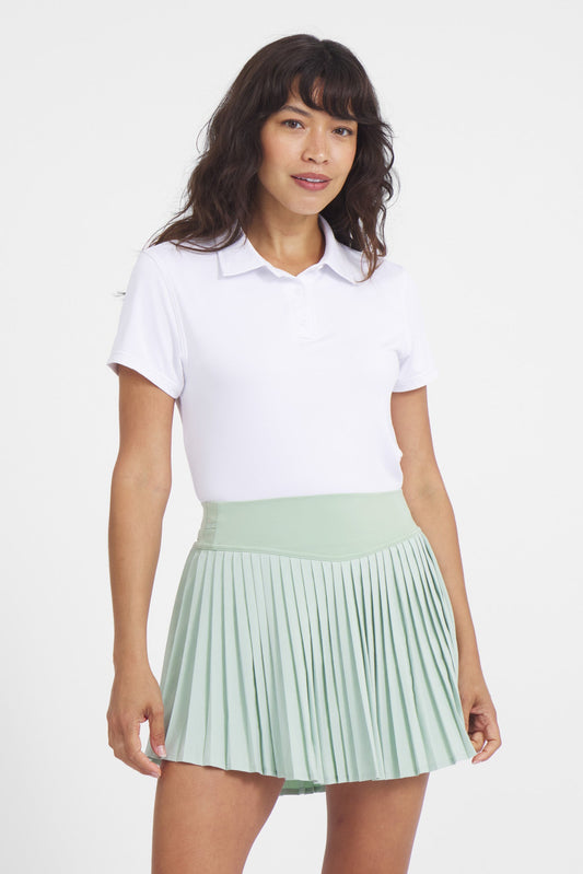 Pleated Skirt | Sage
