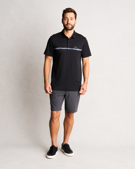 Bleach Stripe Polo