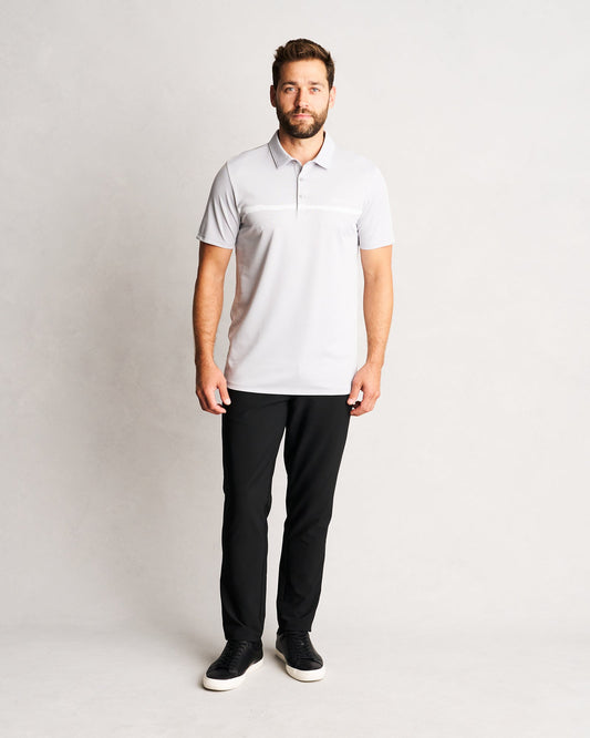 Bleach Stripe Polo
