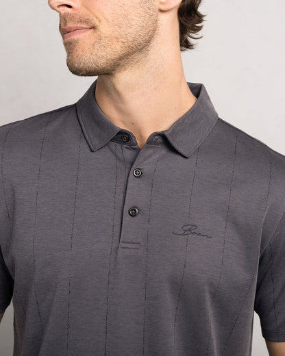 Pinstripe Polo