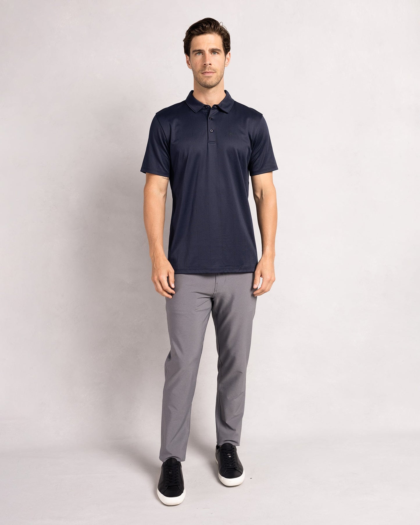 Pinstripe Polo