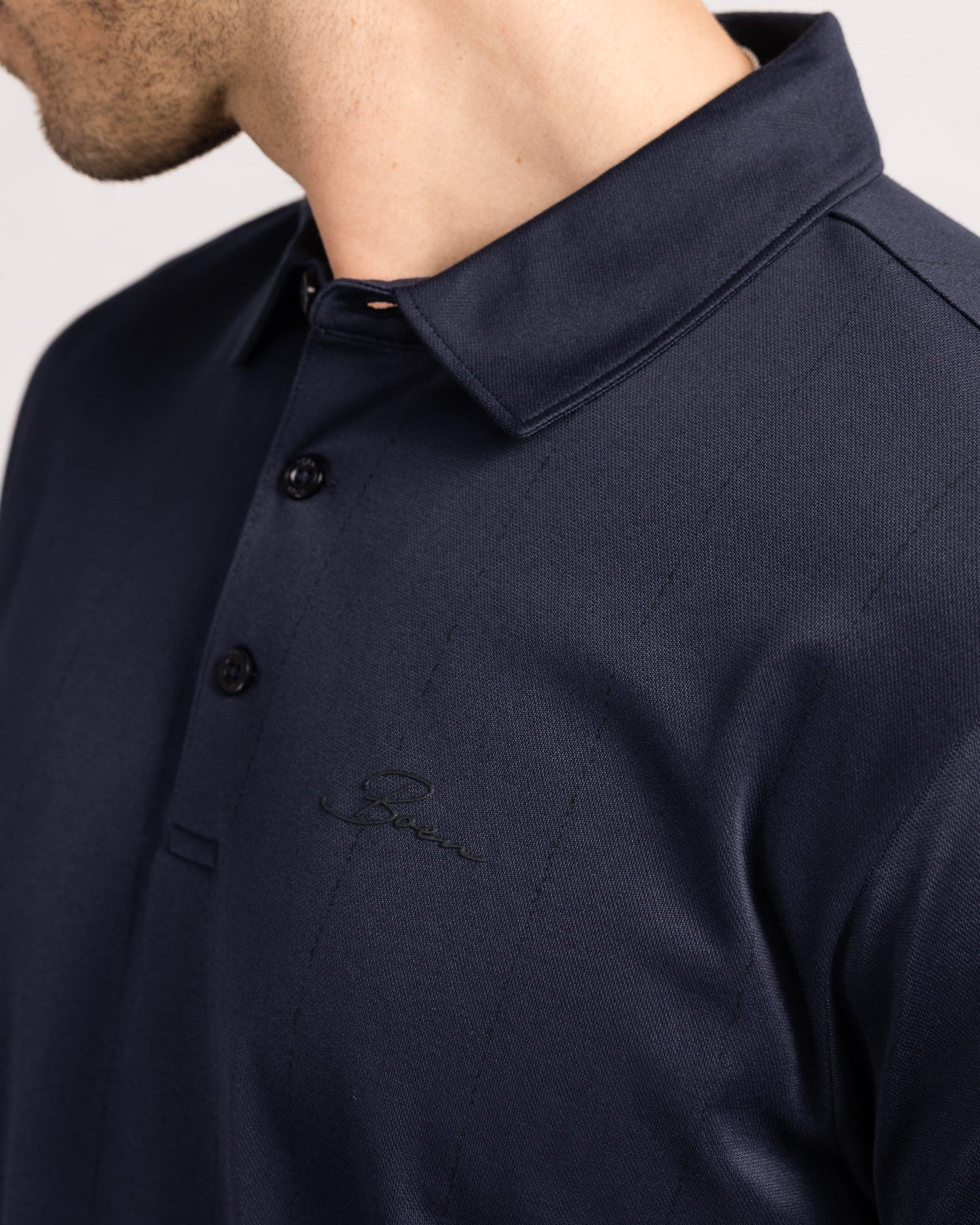 Pinstripe Polo