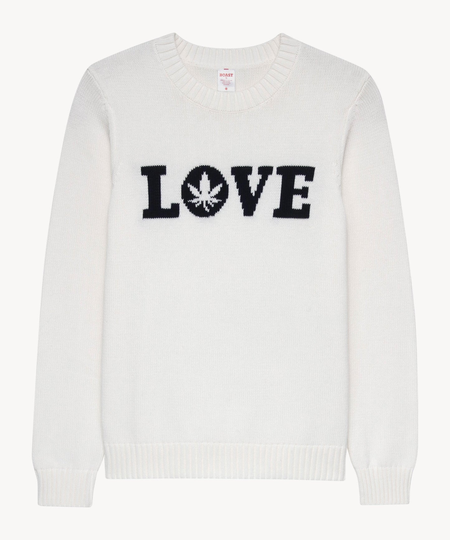 Intarsia "LOVE" Sweater