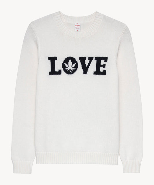 Intarsia "LOVE" Sweater