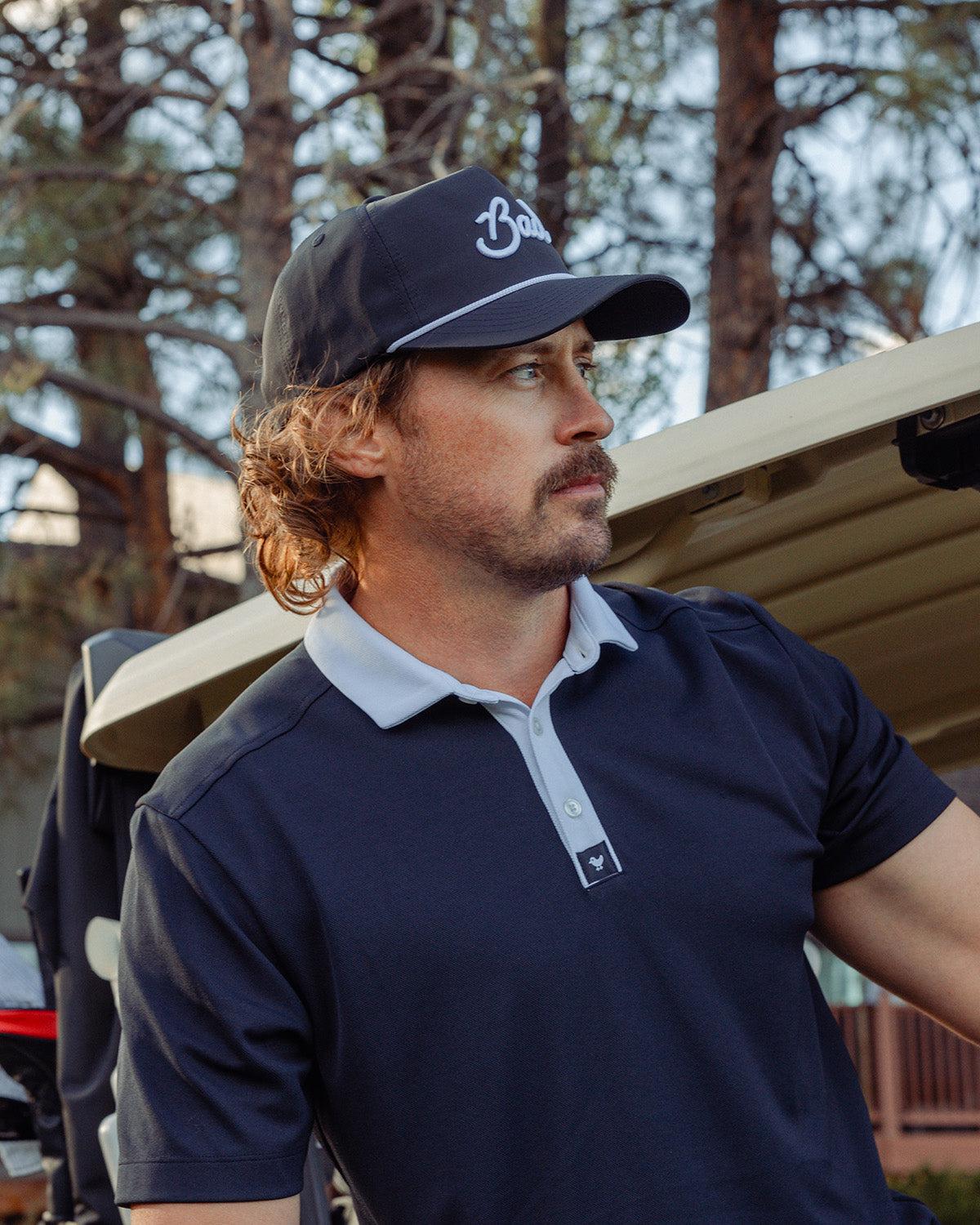 "Bad" Rope Golf Hat - Black