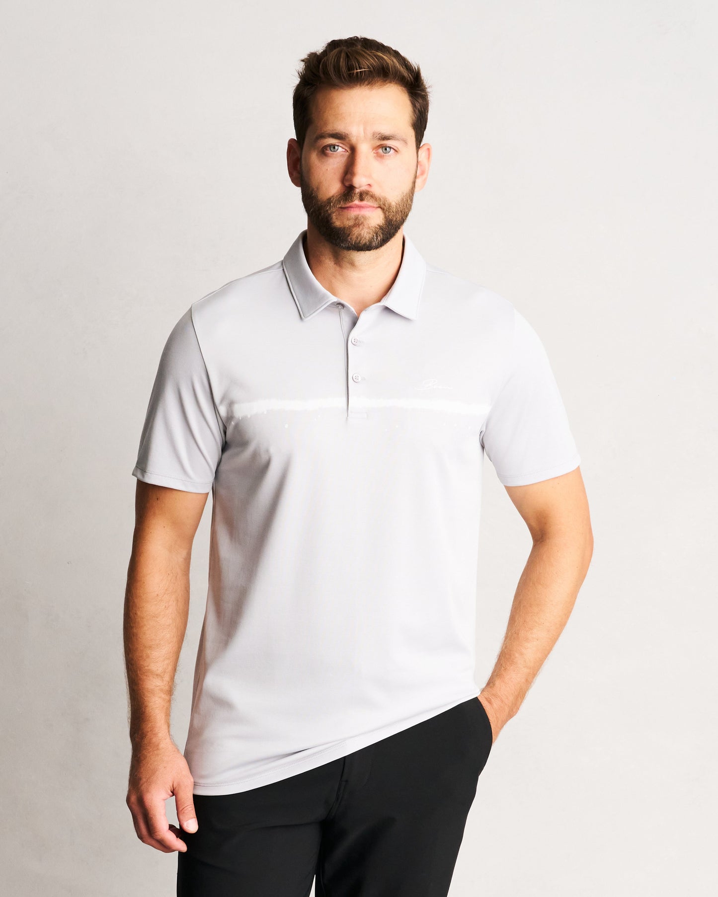 Bleach Stripe Polo