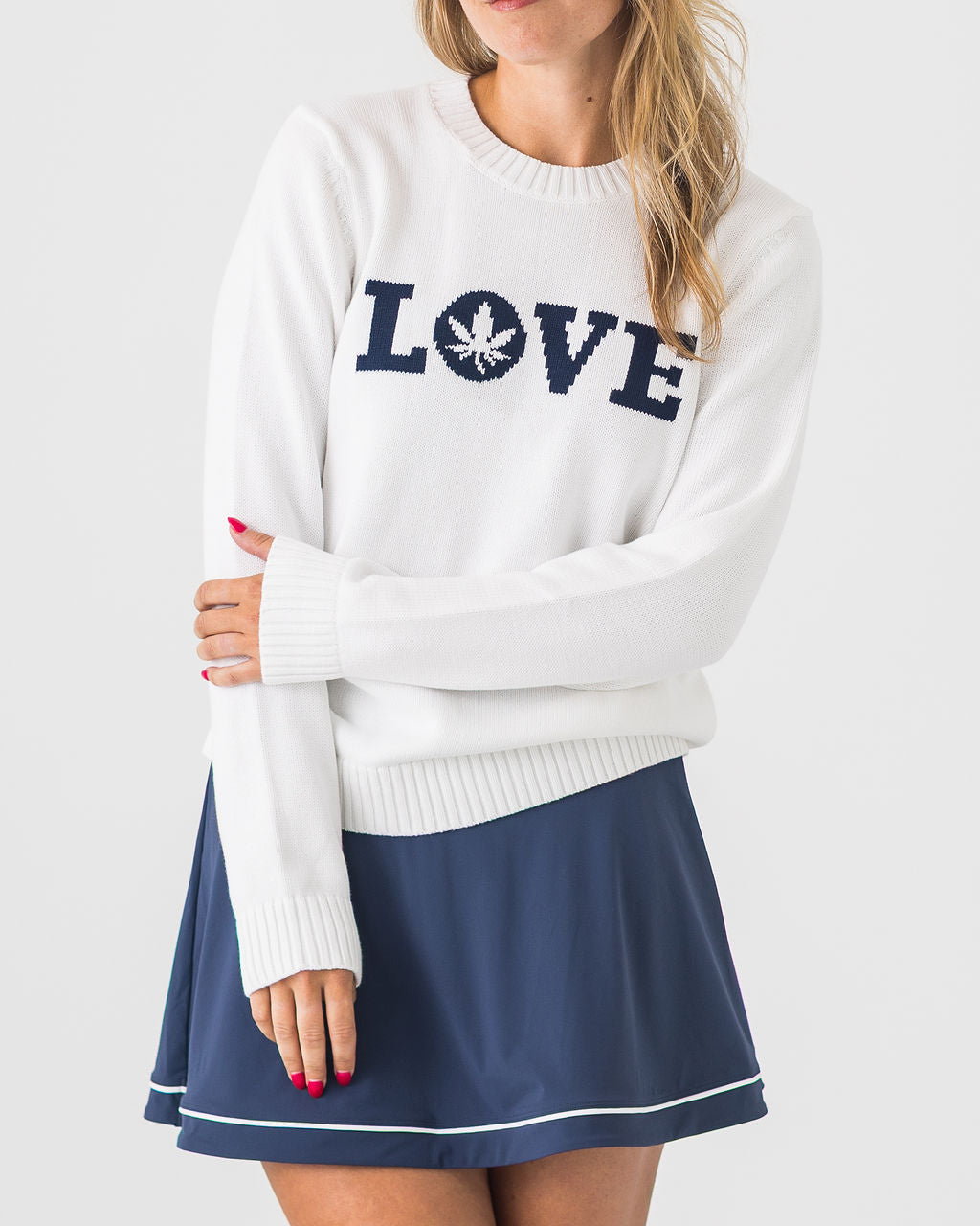 Intarsia "LOVE" Sweater