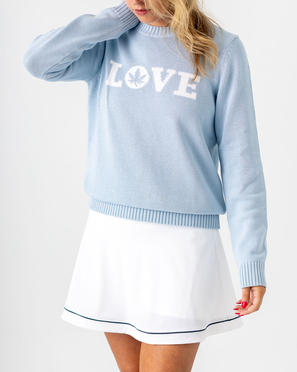 Intarsia "LOVE" Sweater