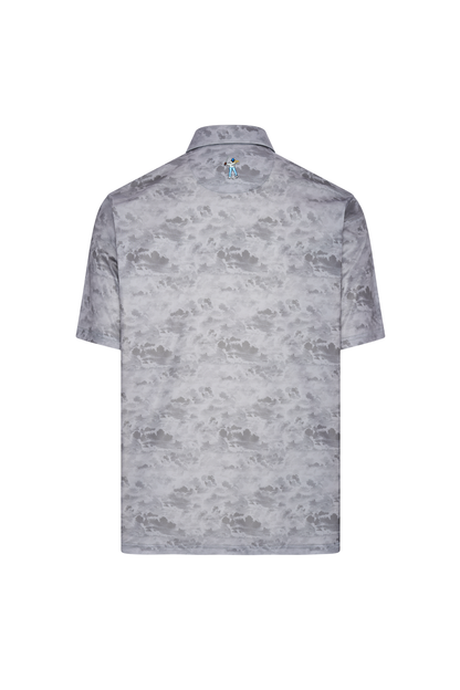 Cloud Print Signature Polo