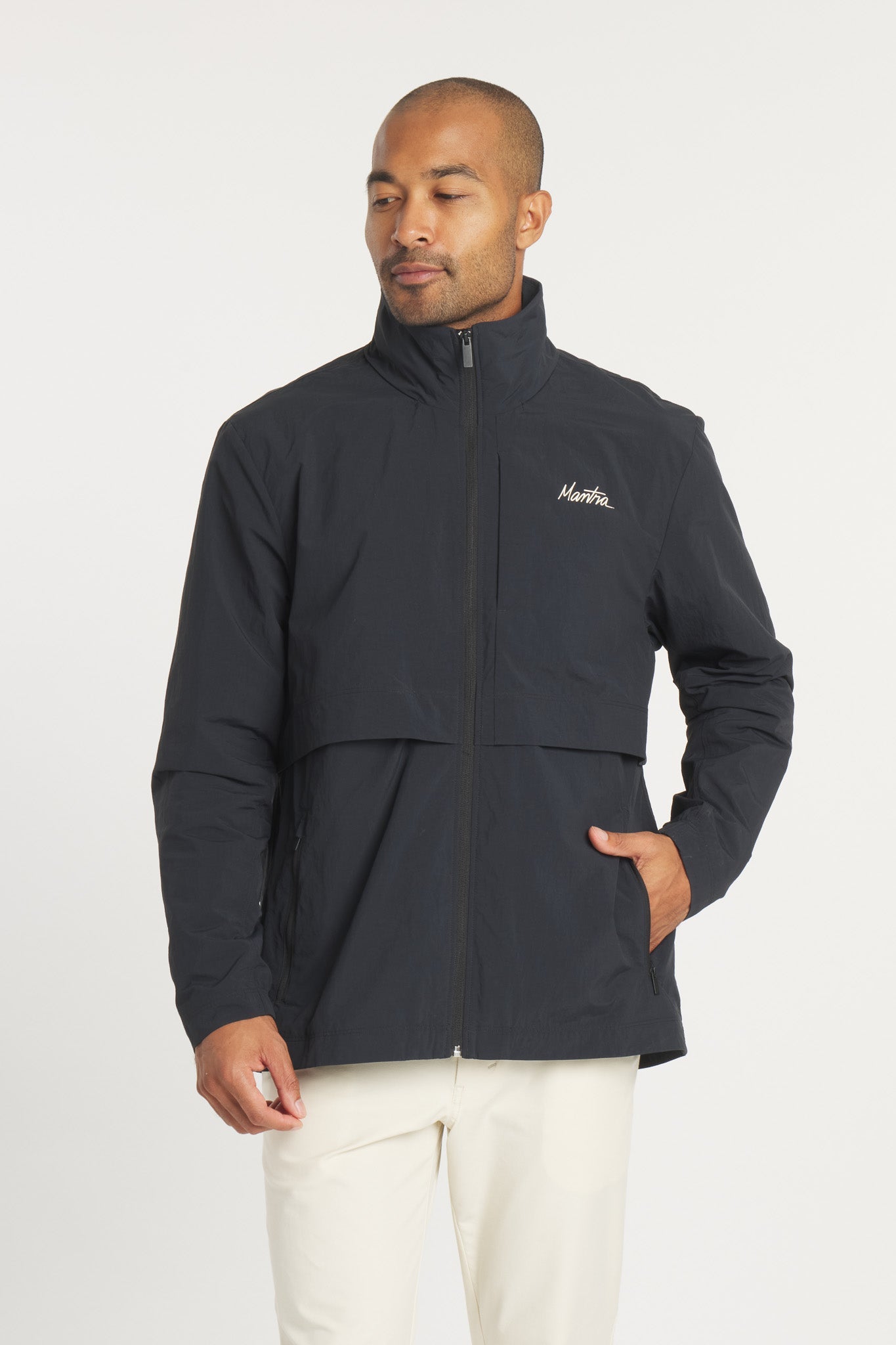 Men's Rain Jacket | Black Sands