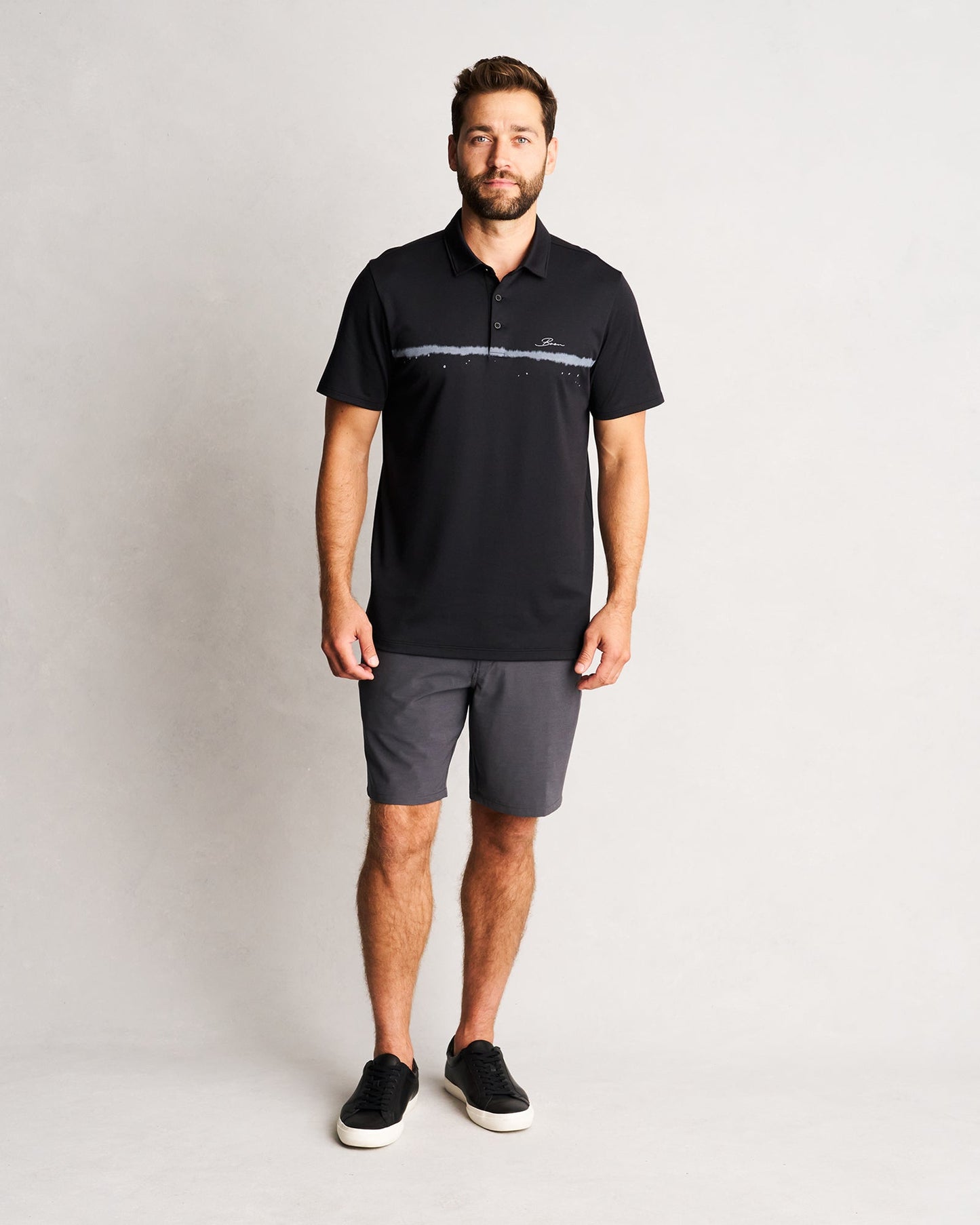 Bleach Stripe Polo