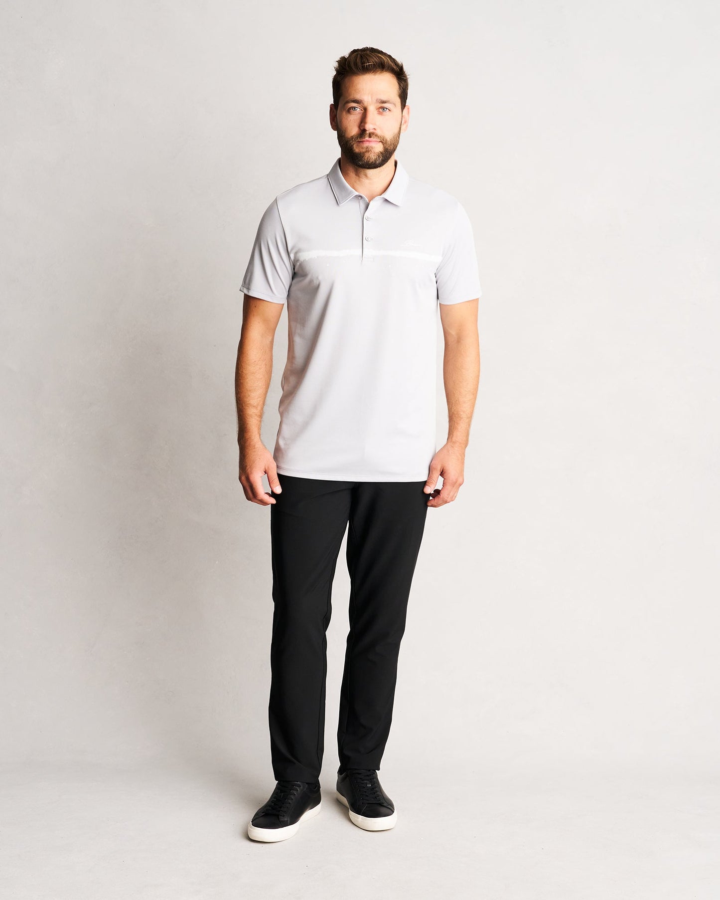 Bleach Stripe Polo