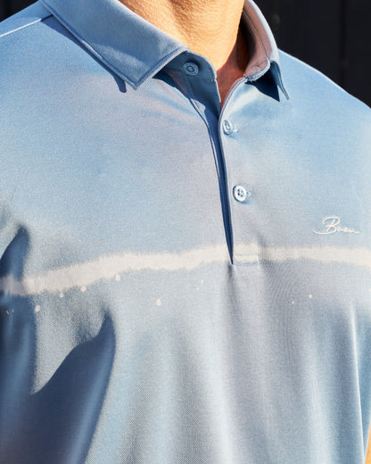 Bleach Stripe Polo