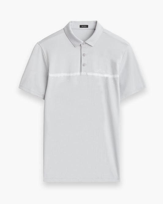 Bleach Stripe Polo