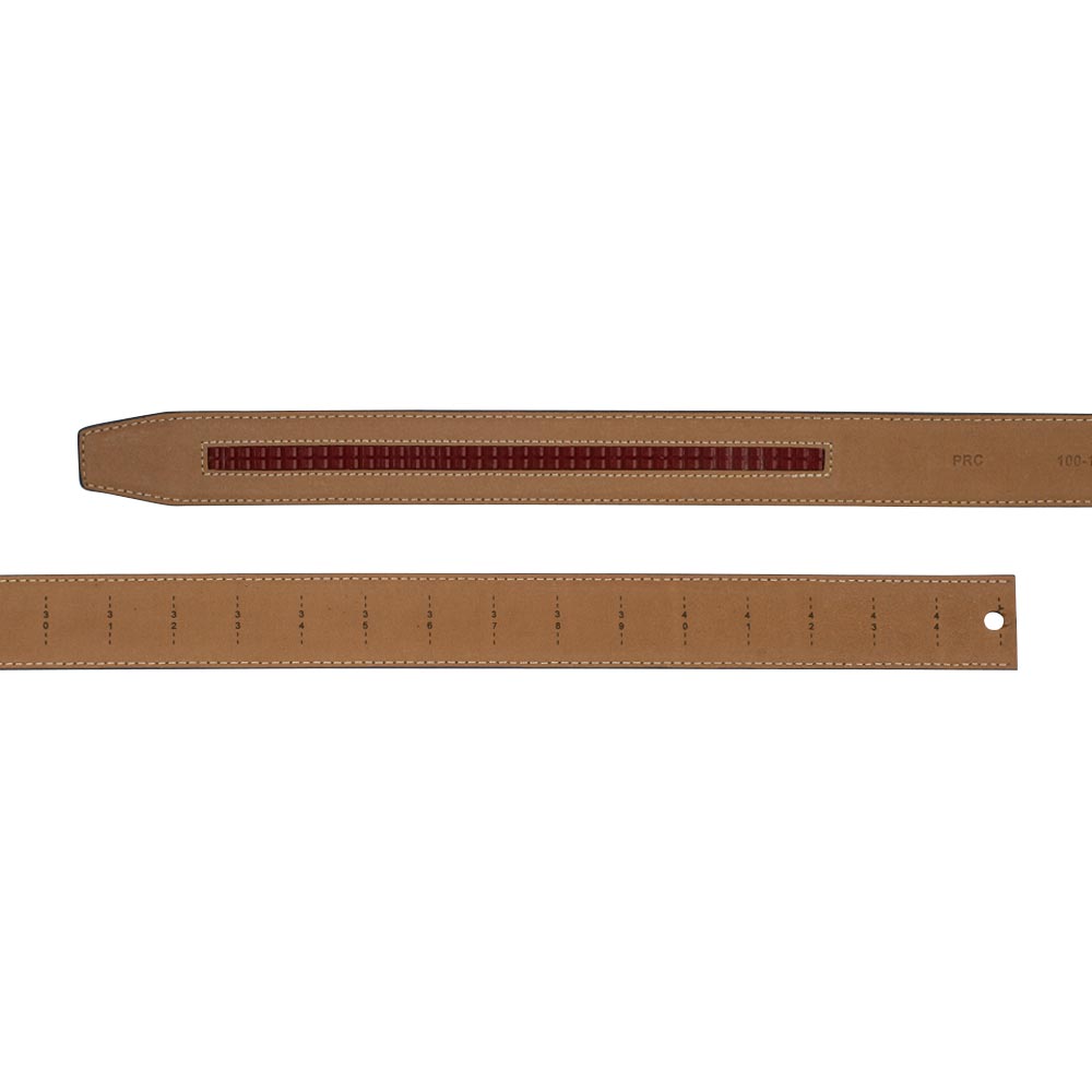 Crocodile Black Ratchet Belt 1.5" [38mm]