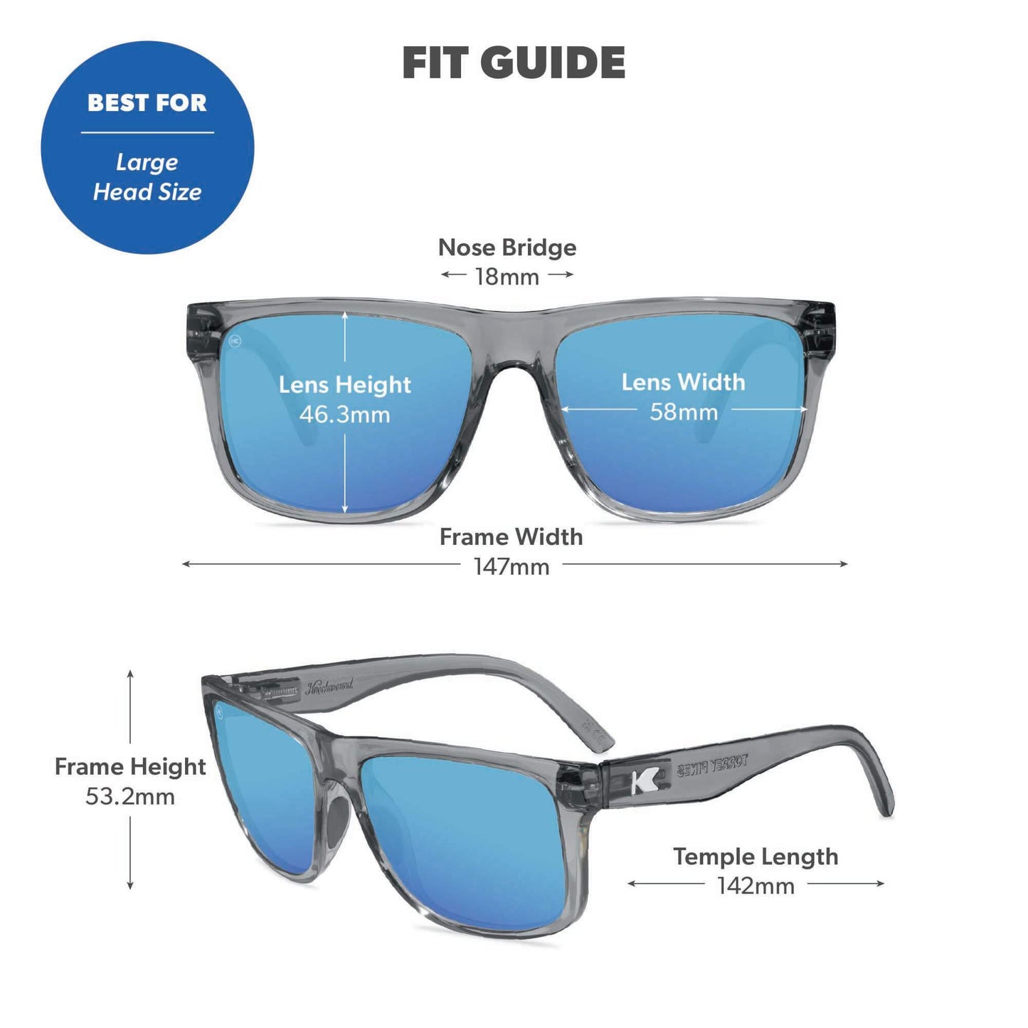 Clear Grey / Aqua Torrey Pines Sport