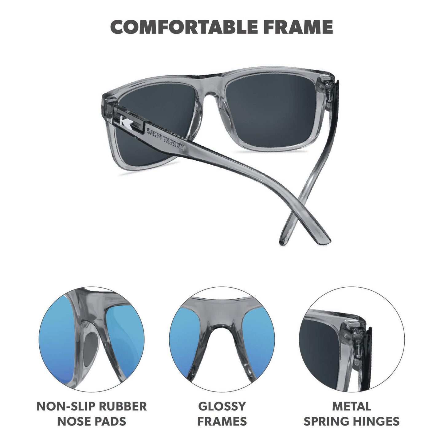 Clear Grey / Aqua Torrey Pines Sport