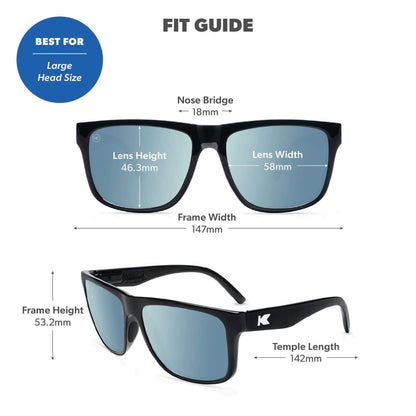 Jelly Black / Sky Blue Torrey Pines Sport