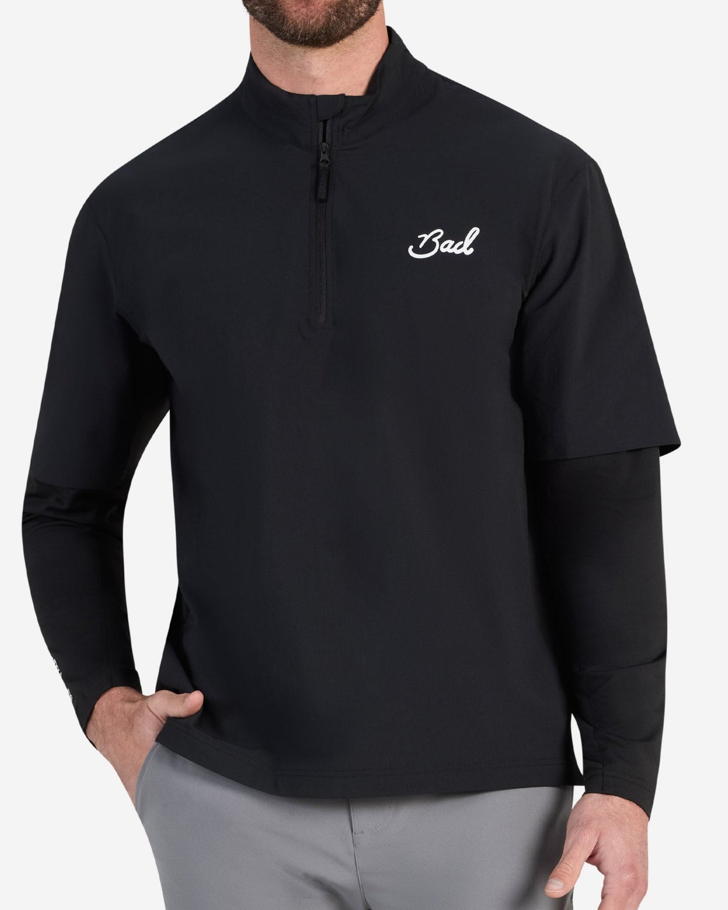 Mechanism Quarterzip - Black