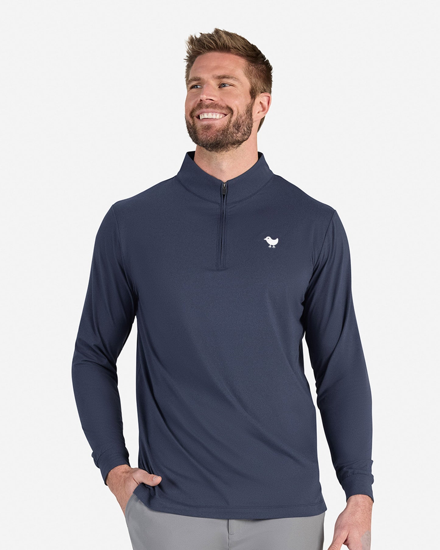 Velocity Quarterzip - Dark Navy