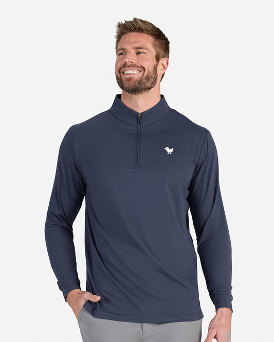 Velocity Quarterzip - Dark Navy