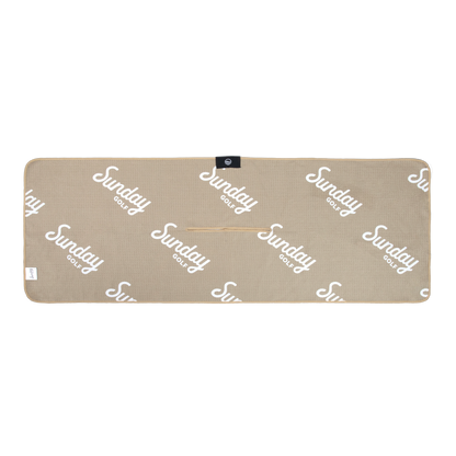Classic Golf Towel | Toasted Almond